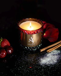 A Splash of Red Fragranced Candle