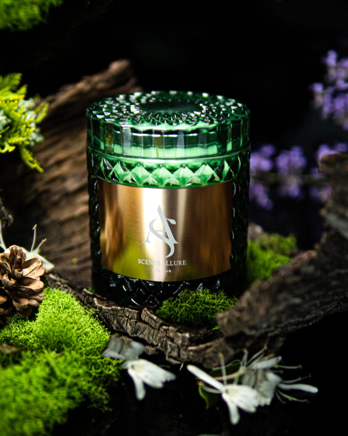 Frosted Pine Fragranced Candle