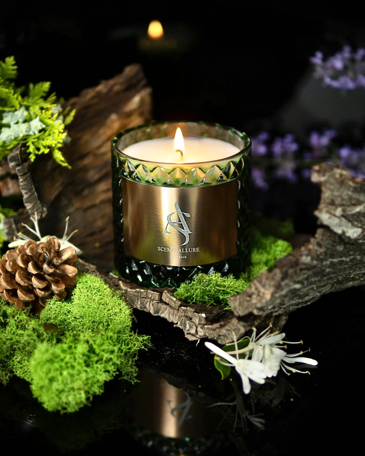 Frosted Pine Fragranced Candle