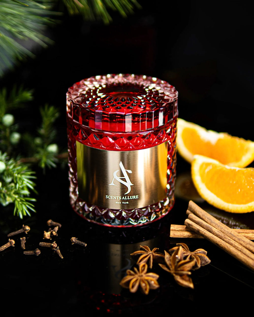 Holiday Spirit Fragranced Candle – Scents Allure
